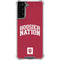 Indiana University Hoosier Nation Galaxy S21 FE Clear Case