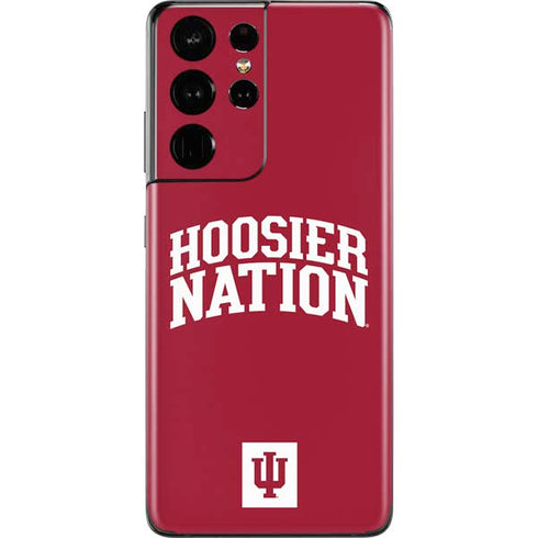 Indiana University Hoosier Nation Galaxy S21 Ultra 5G Skin