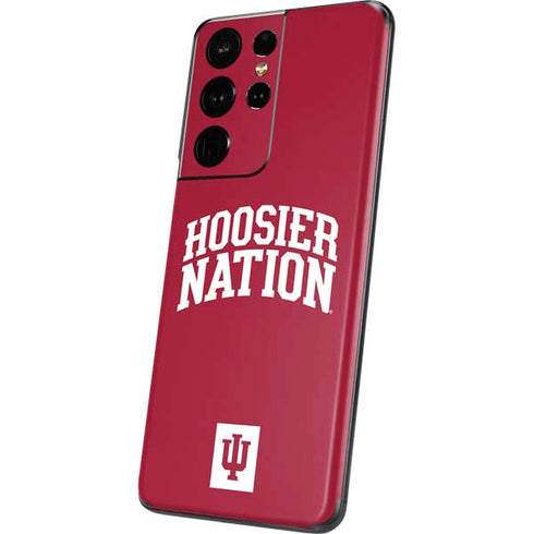 Indiana University Hoosier Nation Galaxy S21 Ultra 5G Skin