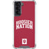 Indiana University Hoosier Nation Galaxy S22 Clear Case