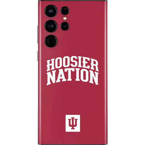 Indiana University Hoosier Nation Galaxy S22 Ultra Skin