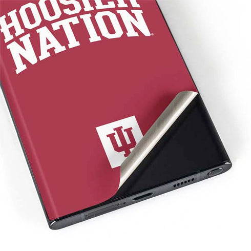 Indiana University Hoosier Nation Galaxy S22 Ultra Skin