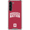 Indiana University Hoosier Nation Galaxy S23 Clear Case