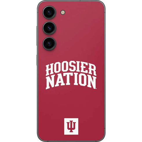 Indiana University Hoosier Nation Galaxy S23 Skin