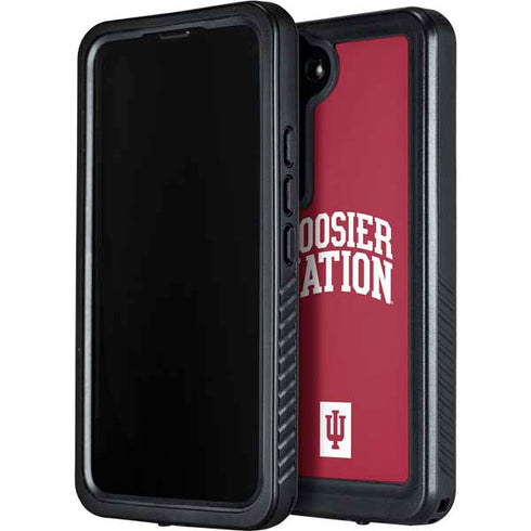 Indiana University Hoosier Nation Galaxy S23 Waterproof Case