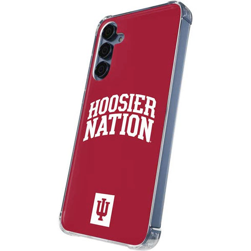 Indiana University Hoosier Nation Galaxy S24 Clear Case