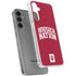 Indiana University Hoosier Nation Galaxy S24 Plus Clear Case