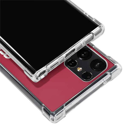 Indiana University Hoosier Nation Galaxy S24 Ultra Clear Case