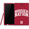 Indiana University Hoosier Nation Samsung Galaxy Tab Skin