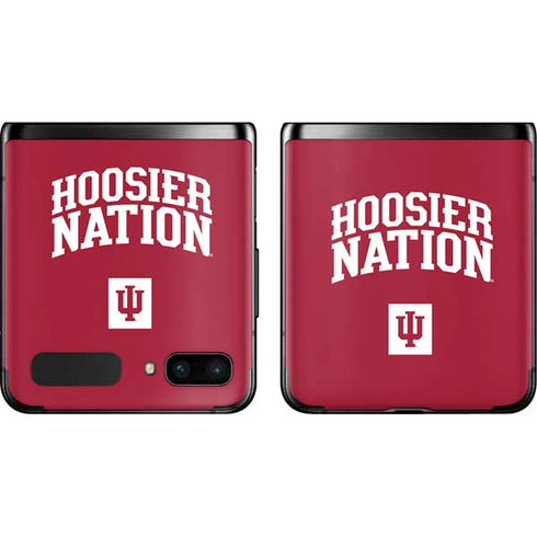 Indiana University Hoosier Nation Galaxy Z Flip Skin