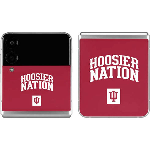Indiana University Hoosier Nation Galaxy Z Flip4 5G Skin
