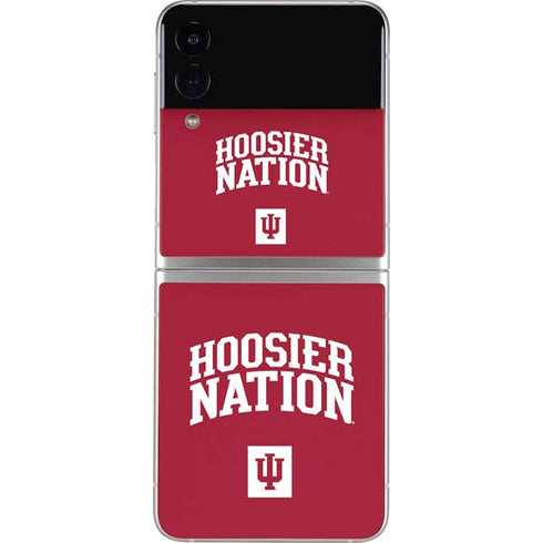 Indiana University Hoosier Nation Galaxy Z Flip4 5G Skin