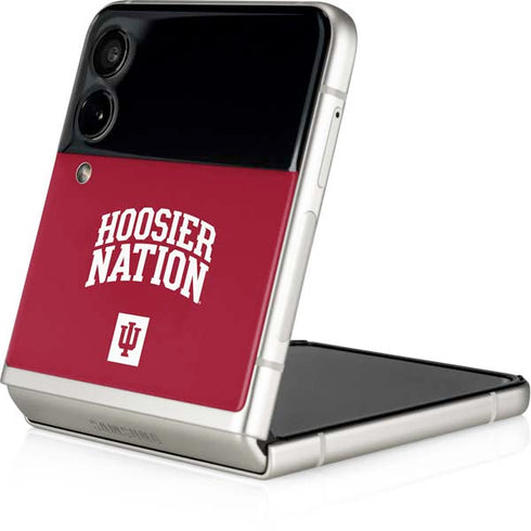 Indiana University Hoosier Nation Galaxy Z Flip4 5G Skin