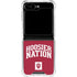 Indiana University Hoosier Nation Galaxy Z Flip5 5G Clear Case
