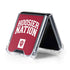 Indiana University Hoosier Nation Galaxy Z Flip5 5G Clear Case