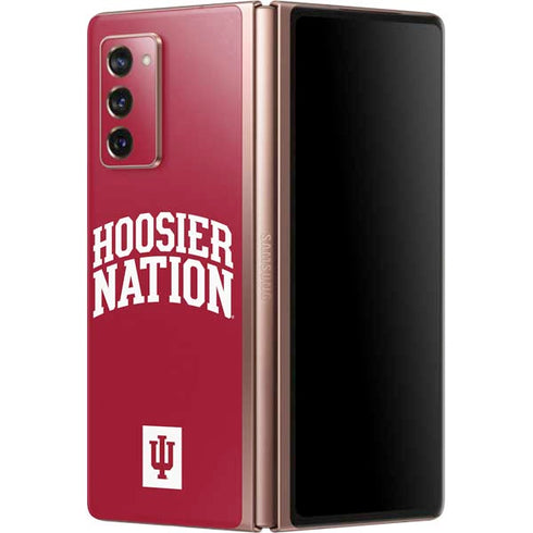 Indiana University Hoosier Nation Galaxy Z Fold2 5G Skin