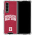Indiana University Hoosier Nation Galaxy Z Fold4 5G Clear Case