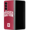 Indiana University Hoosier Nation Galaxy Z Fold4 5G Skin