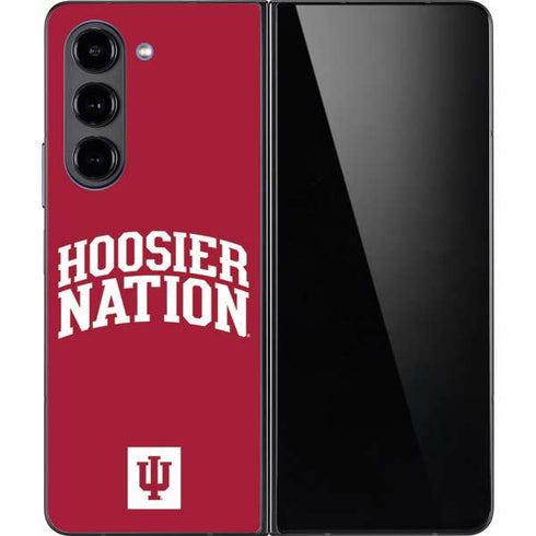 Indiana University Hoosier Nation Galaxy Z Fold5 5G Skin