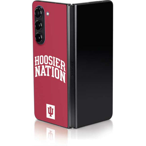 Indiana University Hoosier Nation Galaxy Z Fold5 5G Skin