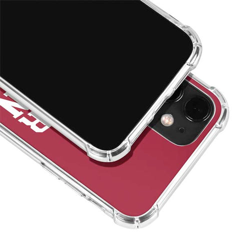Indiana University Hoosier Nation iPhone 12 Mini Clear Case