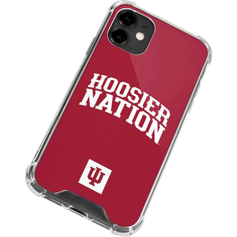 Indiana University Hoosier Nation iPhone 12 Mini Clear Case