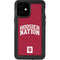 Indiana University Hoosier Nation iPhone 12 Mini Waterproof Case