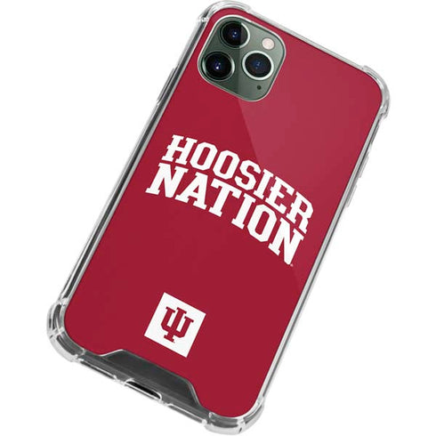 Indiana University Hoosier Nation iPhone 12 Pro Clear Case