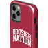 Indiana University Hoosier Nation iPhone 12 Pro Impact Case