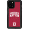 Indiana University Hoosier Nation iPhone 12 Pro Max Waterproof Case