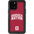 Indiana University Hoosier Nation iPhone 12 Pro Max Waterproof Case