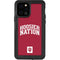 Indiana University Hoosier Nation iPhone 12 Pro Waterproof Case