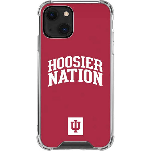 Indiana University Hoosier Nation iPhone 13 Clear Case