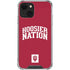 Indiana University Hoosier Nation iPhone 13 Clear Case