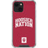 Indiana University Hoosier Nation iPhone 13 Mini Clear Case