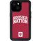 Indiana University Hoosier Nation iPhone 13 Mini Waterproof Case