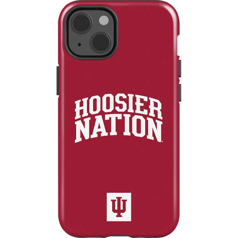 Indiana University Hoosier Nation iPhone 15 Impact Case