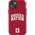 Indiana University Hoosier Nation iPhone 15 Impact Case