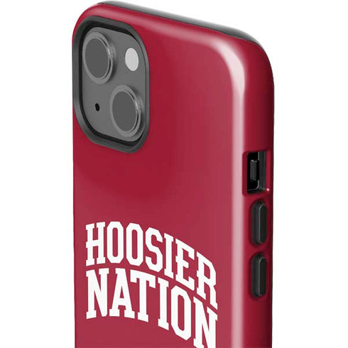 Indiana University Hoosier Nation iPhone 15 Impact Case