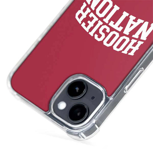 Indiana University Hoosier Nation iPhone 15 Plus MagSafe Case