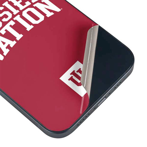 Indiana University Hoosier Nation iPhone 15 Plus Skin