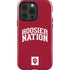 Indiana University Hoosier Nation iPhone 14 Pro Impact Case