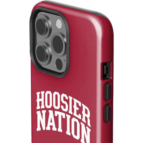 Indiana University Hoosier Nation iPhone 15 Pro Impact Case