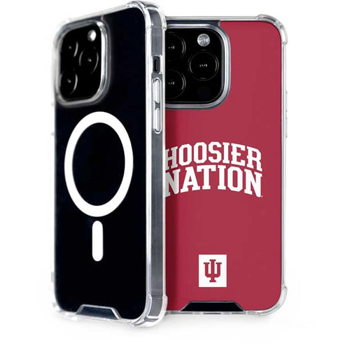 Indiana University Hoosier Nation iPhone 15 Pro MagSafe Case