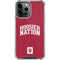 Indiana University Hoosier Nation iPhone 14 Pro Max Clear Case