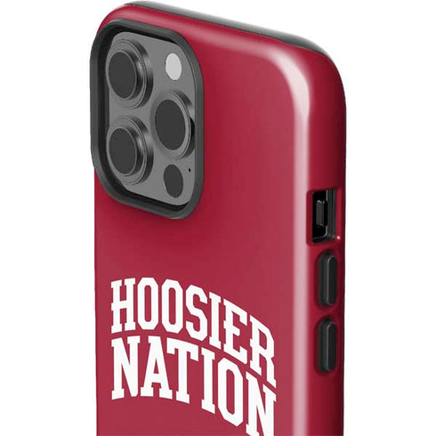Indiana University Hoosier Nation iPhone 15 Pro Max Impact Case