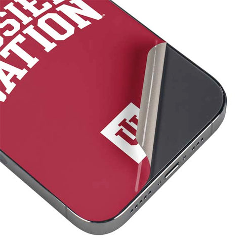 Indiana University Hoosier Nation iPhone 14 Pro Max Skin