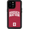 Indiana University Hoosier Nation iPhone 14 Pro Max Waterproof Case