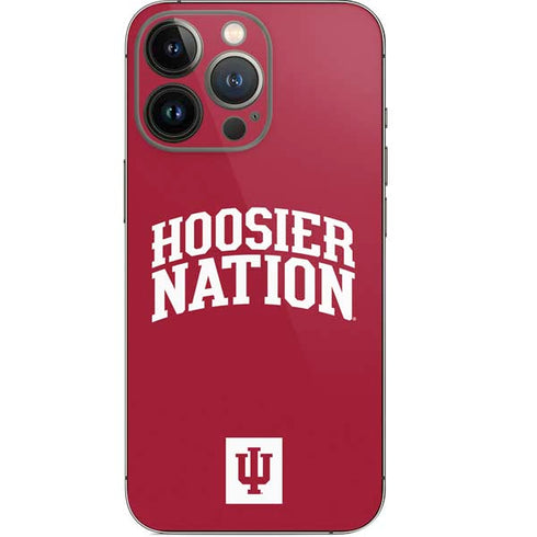Indiana University Hoosier Nation iPhone 14 Pro Skin