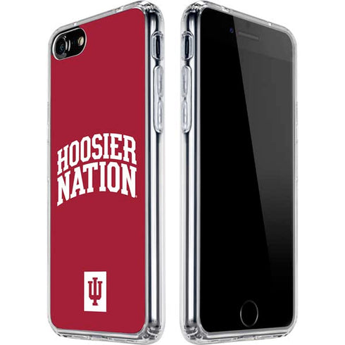 Indiana University Hoosier Nation iPhone SE (2nd & 3rd Gen) Clear Case